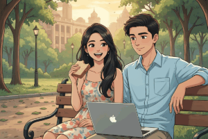 A Walk in the Park by Krishna